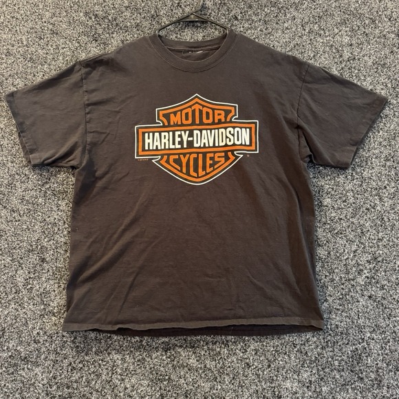 Other - Vtg Harley Davidson Motorcycles FORT WORTH Texas White T-Shirt Size X-Large